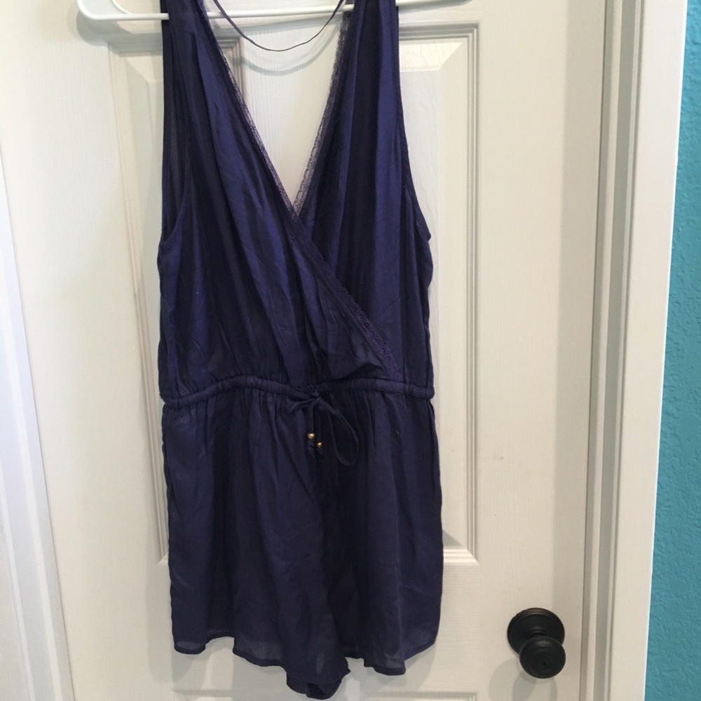 Deep Purple Romper
